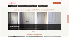 Desktop Screenshot of jl-joinery.co.uk